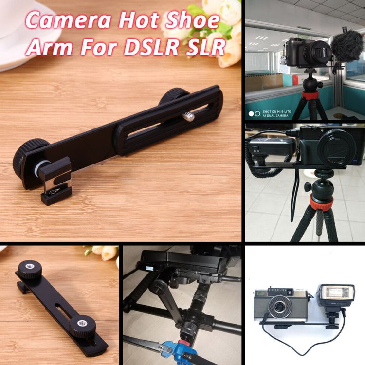 Staffa flash in metallo per fotocamera DSLR, Metal Flash Bracket