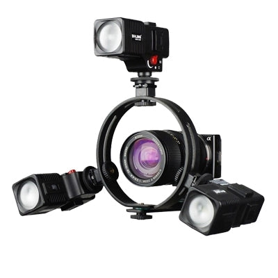Staffa a forma di O per luce video della videocamera, O-Bracket