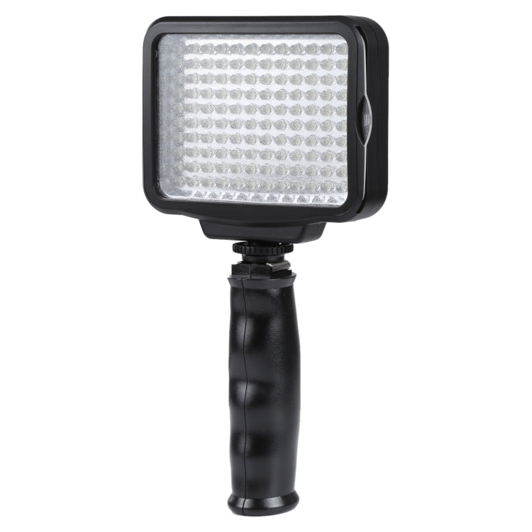 LED-5009 Luce video a 120 LED con fogli morbidi e filtri gialli e batteria agli ioni di litio Sony NP-F770/750 da 7,4 V 4400 mAh per fotocamera/videocamera, 120 LED with NP-F770