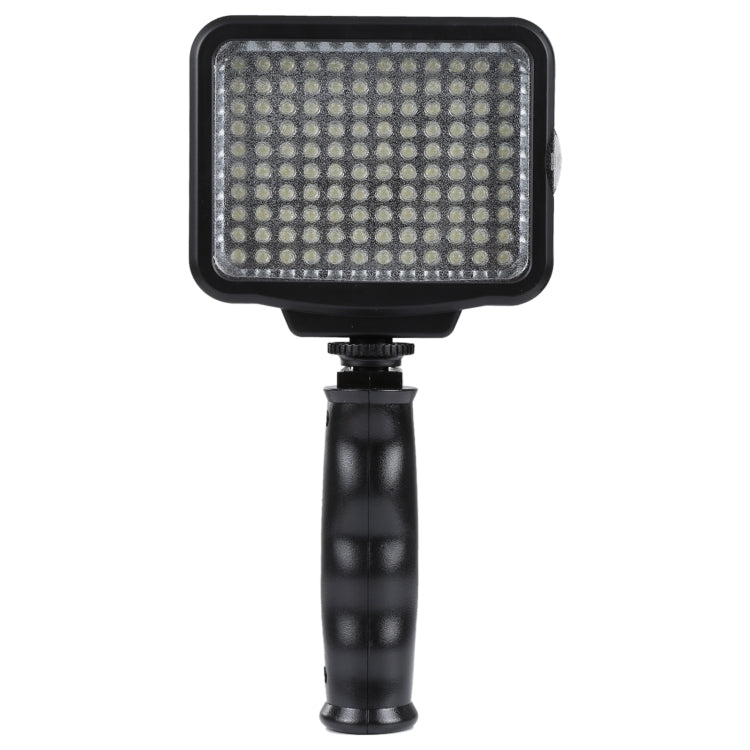 LED-5009 Luce video a 120 LED con fogli morbidi e filtri gialli e batteria agli ioni di litio Sony NP-F770/750 da 7,4 V 4400 mAh per fotocamera/videocamera, 120 LED with NP-F770
