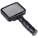 LED-5009 Luce video a 120 LED con fogli morbidi e filtri gialli e batteria agli ioni di litio Sony NP-F770/750 da 7,4 V 4400 mAh per fotocamera/videocamera, 120 LED with NP-F770