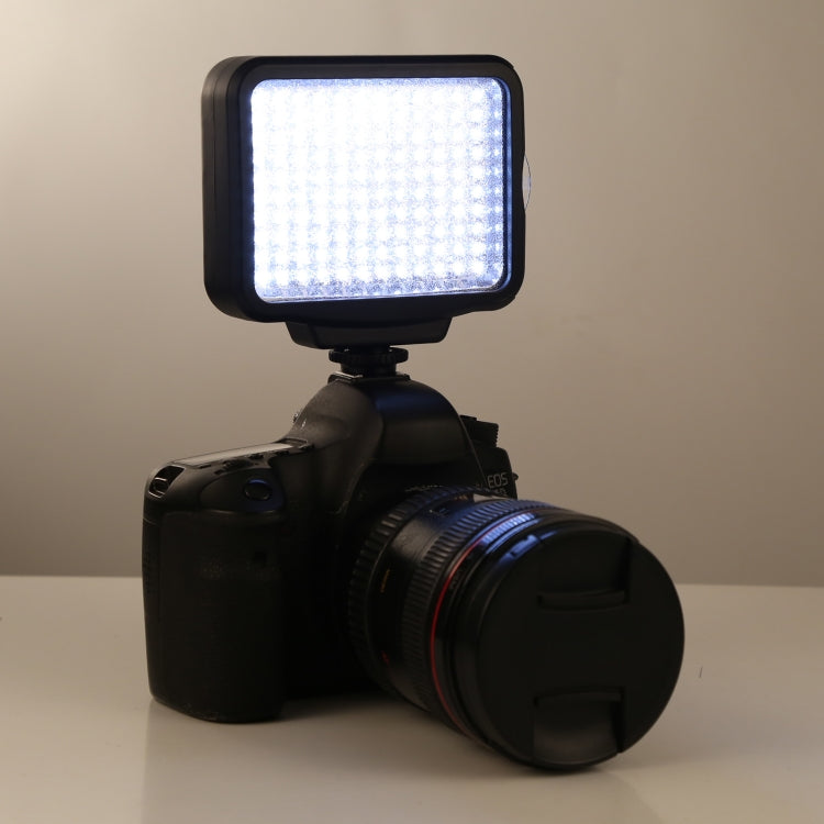 LED-5009 Luce video a 120 LED con fogli morbidi e filtri gialli e batteria agli ioni di litio Sony NP-F770/750 da 7,4 V 4400 mAh per fotocamera/videocamera, 120 LED with NP-F770