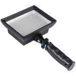 LED-187A Luce video a 187 LED per fotocamera/videocamera e batteria agli ioni di litio Sony NP-F770 da 7,4 V 4400 mAh e con fogli morbidi e filtri gialli, 187 LED with NP-F770