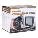 LED-187A Luce video a 187 LED per fotocamera/videocamera e batteria agli ioni di litio Sony NP-F770 da 7,4 V 4400 mAh e con fogli morbidi e filtri gialli, 187 LED with NP-F770
