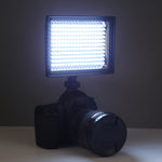 LED-187A Luce video a 187 LED per fotocamera/videocamera e batteria agli ioni di litio Sony NP-F770 da 7,4 V 4400 mAh e con fogli morbidi e filtri gialli, 187 LED with NP-F770