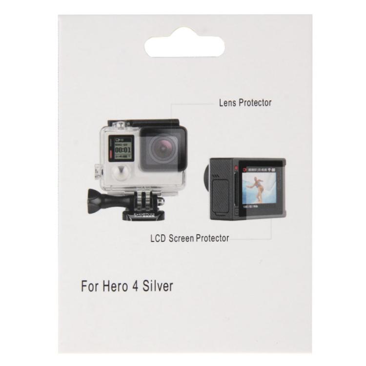 Pellicola protettiva vetro per GoPro HERO4 Silver