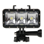 Luce video impermeabile 30M per action camera GoPro e DJI