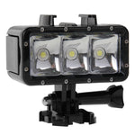Luce video impermeabile 30M per action camera GoPro e DJI