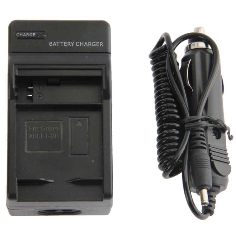 Caricabatteria da auto per batteria GoPro HERO4 AHDBT-401