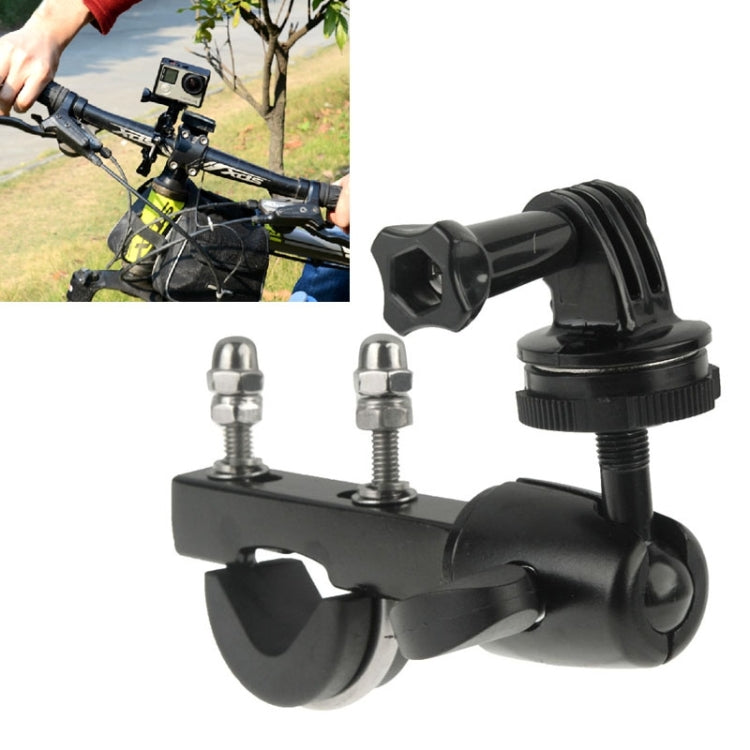 Morsetto manubrio con adattatore per action cam