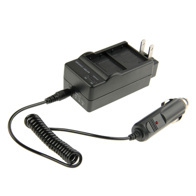 Caricabatteria da auto doppia batteria per GoPro HERO3+