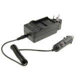 Caricabatteria da auto doppia batteria per GoPro HERO3+