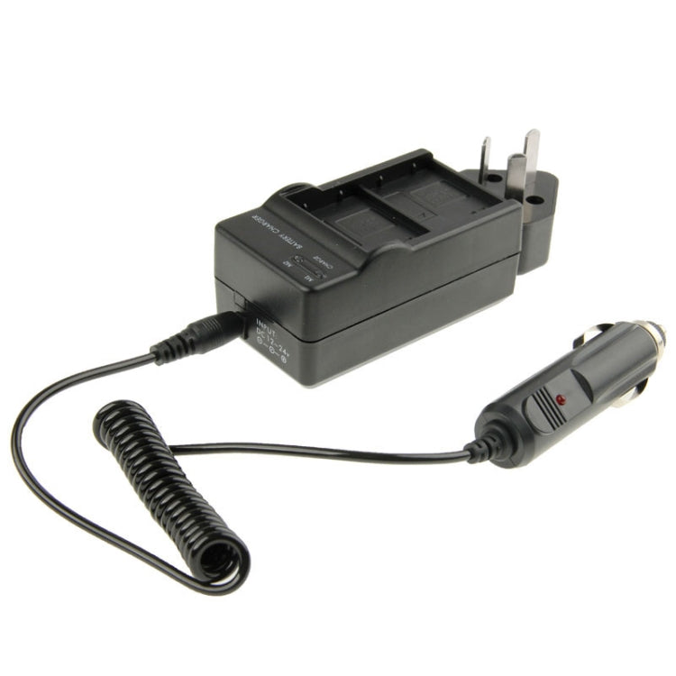 Caricabatteria da auto doppia batteria per GoPro HERO3+