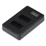 Caricabatterie doppio per schermo LCD GP158-B per GoPro HERO3+ /3 (AHDBT-301, AHDBT-302), visualizza la capacità di ricarica, For GoPro HERO3+ /3