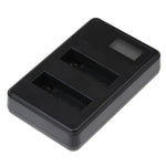 Caricabatterie doppio LCD per GoPro HERO4
