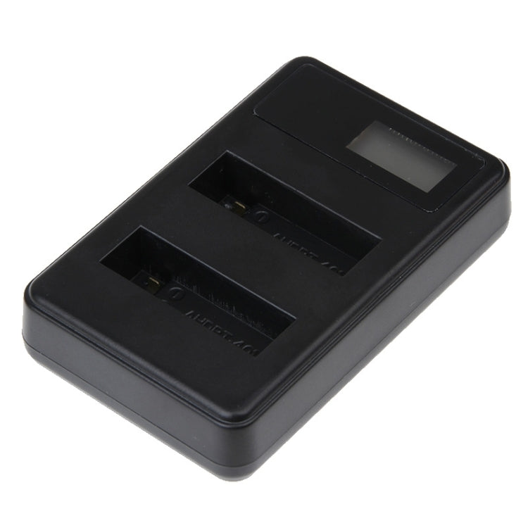 Caricabatterie doppio LCD per GoPro HERO4