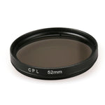 Filtro CPL 52 mm per GoPro HERO 4/3+ e fotocamere sportive