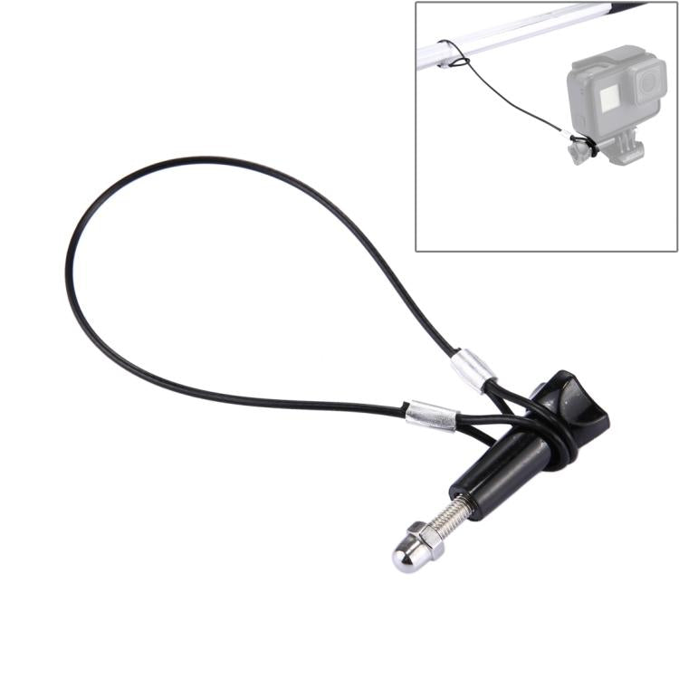 Cordino in acciaio inox con vite per GoPro e DJI Action