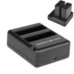Caricabatterie USB doppia batteria per GoPro HERO4