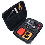 Custodia da viaggio portatile impermeabile antiurto per GoPro Hero11 Black / HERO10 Black / HERO9 Black / HERO8 Black / HERO7 /6 /5 /5 Session /4 Session /4 /3+ /3 /2 /1, DJI Osmo Action e altri accessori per action cam, Dimensioni: 22 cm x 16 cm x 7 c...