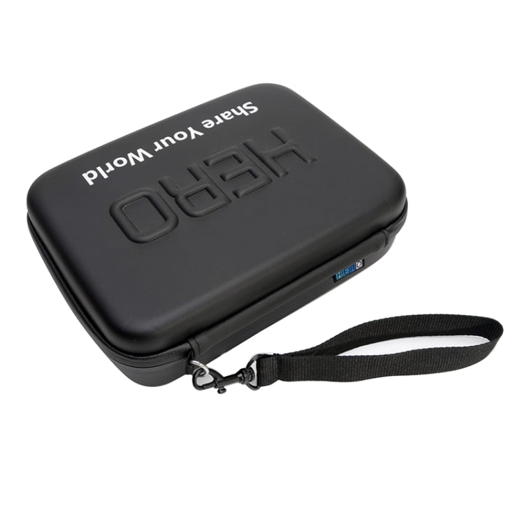 Custodia da viaggio portatile impermeabile antiurto per GoPro Hero11 Black / HERO10 Black / HERO9 Black / HERO8 Black / HERO7 /6 /5 /5 Session /4 Session /4 /3+ /3 /2 /1, DJI Osmo Action e altri accessori per action cam, Dimensioni: 22 cm x 16 cm x 7 c...