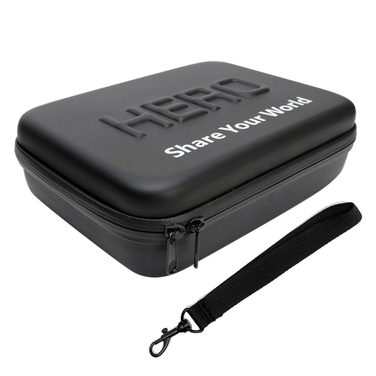 Custodia da viaggio portatile impermeabile antiurto per GoPro Hero11 Black / HERO10 Black / HERO9 Black / HERO8 Black / HERO7 /6 /5 /5 Session /4 Session /4 /3+ /3 /2 /1, DJI Osmo Action e altri accessori per action cam, Dimensioni: 22 cm x 16 cm x 7 c...