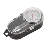 Manometro per pneumatici per auto e biciclette, intervallo di pressione: 0-60 PSI, Range: 0-60PSI