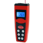 Misuratore distanza ultrasuoni con puntatore laser 0,5-18 m