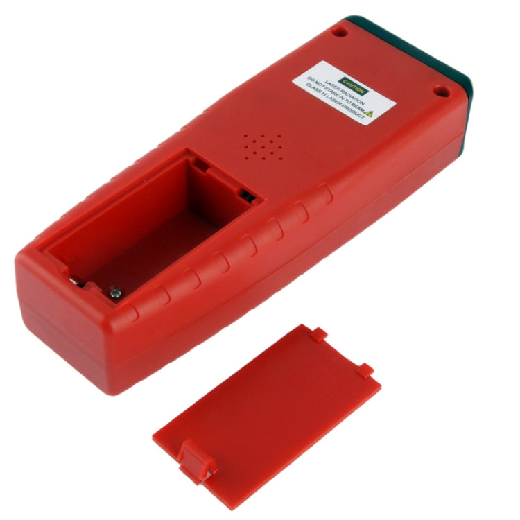 Misuratore distanza ultrasuoni con puntatore laser 0,5-18 m