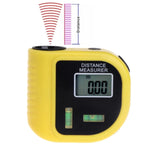 Misuratore distanza ad ultrasuoni con puntatore laser 0,5-18 m