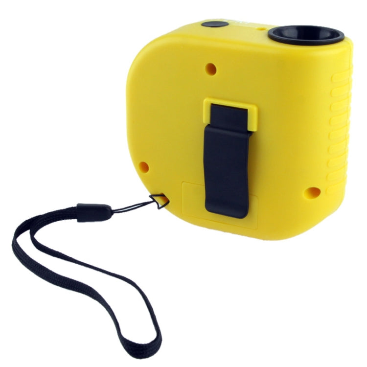 Misuratore distanza ad ultrasuoni con puntatore laser 0,5-18 m