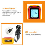 Anemometro digitale GM8901 per velocità e temperatura aria