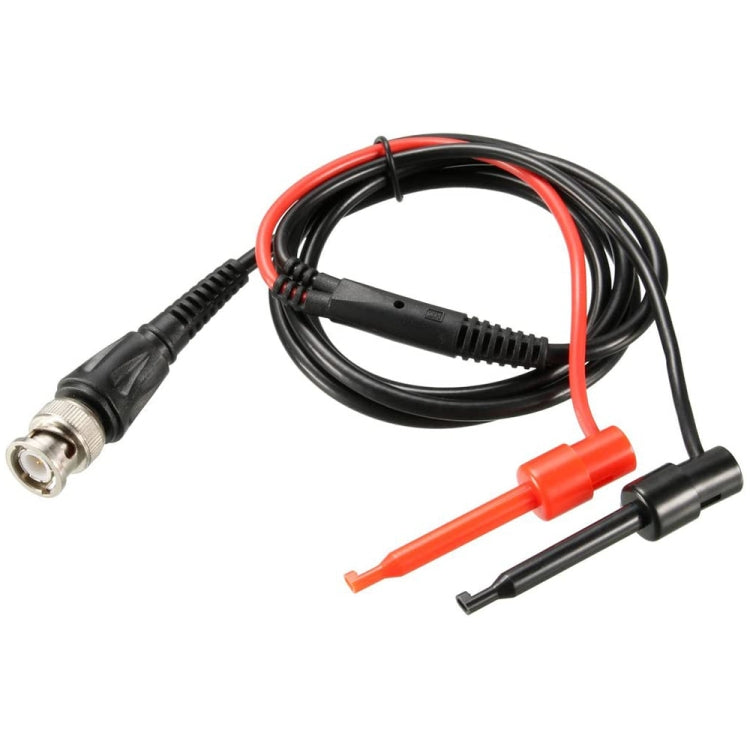 Clip per sonda di test con gancio nero e rosso 56 mm