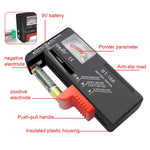 Tester universale per batterie 1,5V AAA AA e 9V 6F22