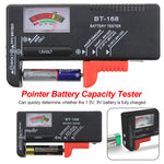 Tester universale per batterie 1,5V AAA AA e 9V 6F22