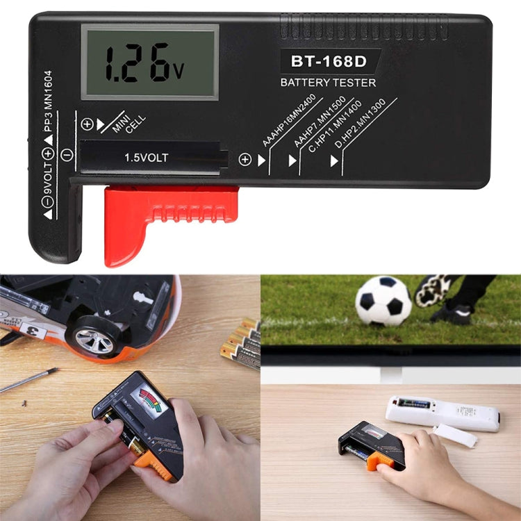 Tester digitale universale batterie 1,5V e 9V BT-168D