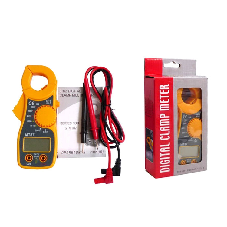 Pinza amperometrica digitale MT87 con display LCD