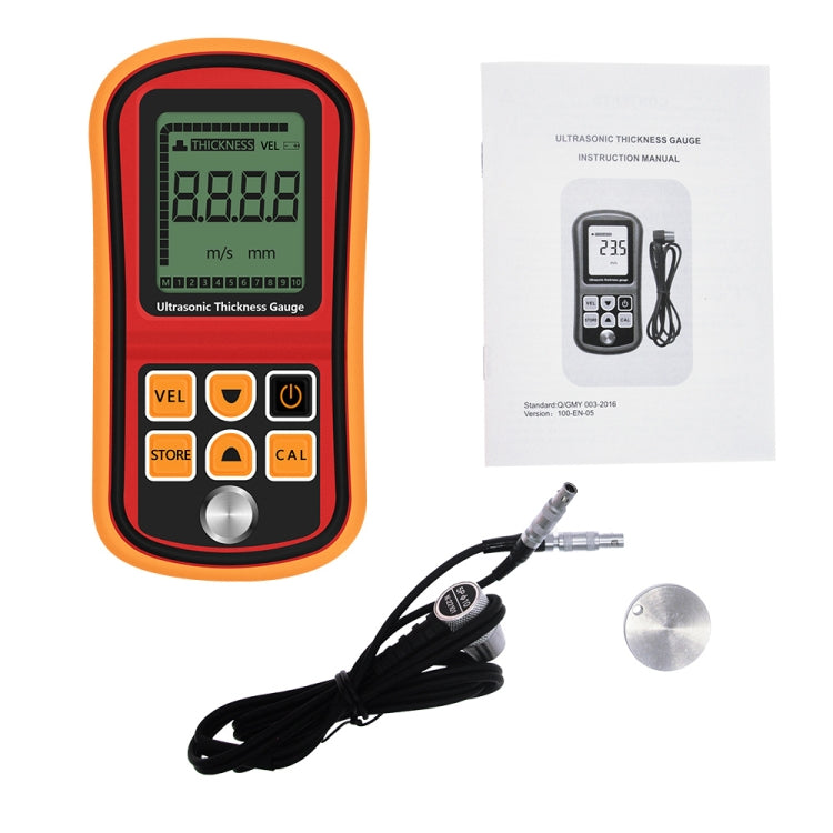 Misuratore spessore ad ultrasuoni GM-100 1,2-225 mm
