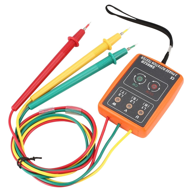 Tester rotazione trifase SM852B misuratore tensione 60-600V