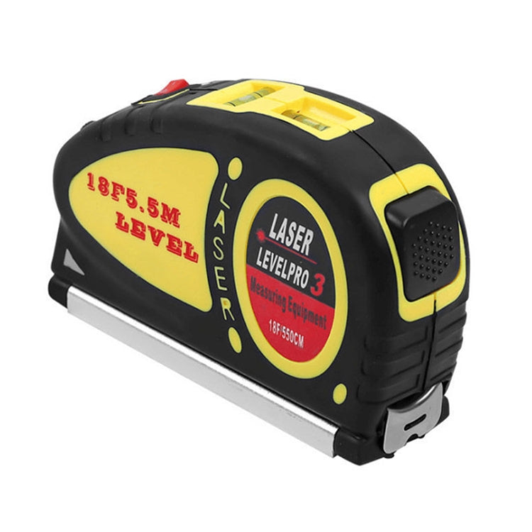 Livella laser con metro a nastro 5,5 m LV-05