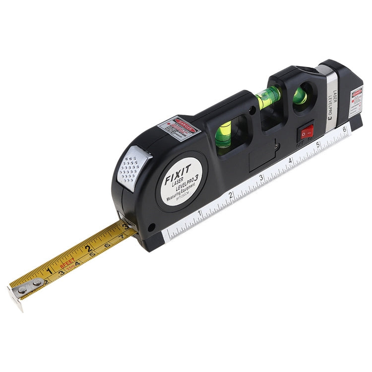 Livella laser con metro a nastro 250 cm LV-03