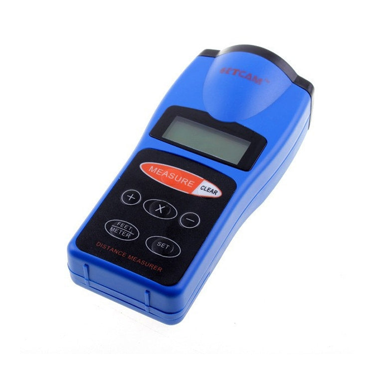 Misuratore distanza laser ad ultrasuoni con LED