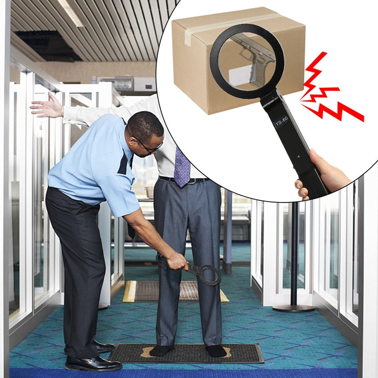 Metal detector portatile pieghevole TS-80 per sicurezza