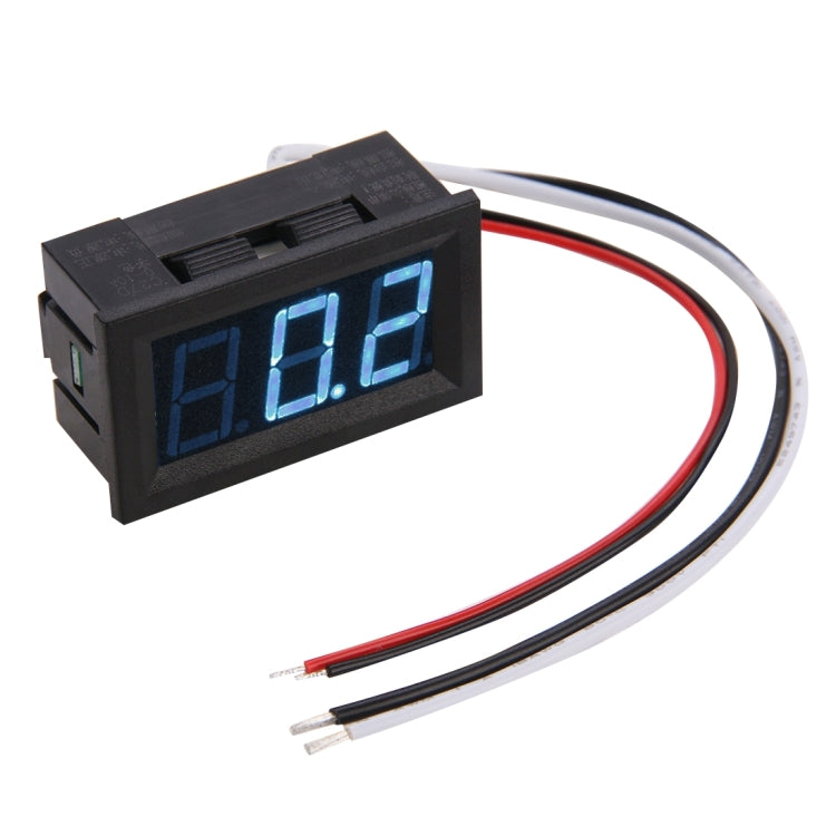 C27D DC 0-10A Digital Current Meter with Green LED Display, S-DT-0531G, S-DT-0531L, S-DT-0531R