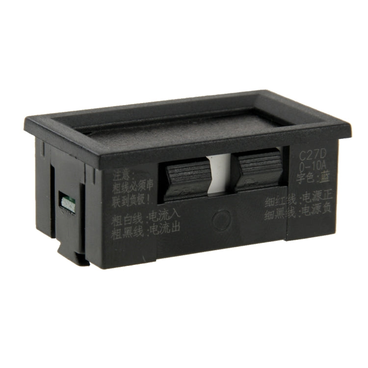 Misuratore di corrente digitale DC 0-10A con display LED verde