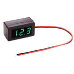 Mini voltmetro digitale da pannello 1,7-25 V CC a 2 fili