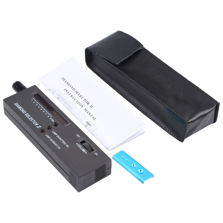 Selettore Diamond II con indicatore LED, batteria DC 9V, II Tester