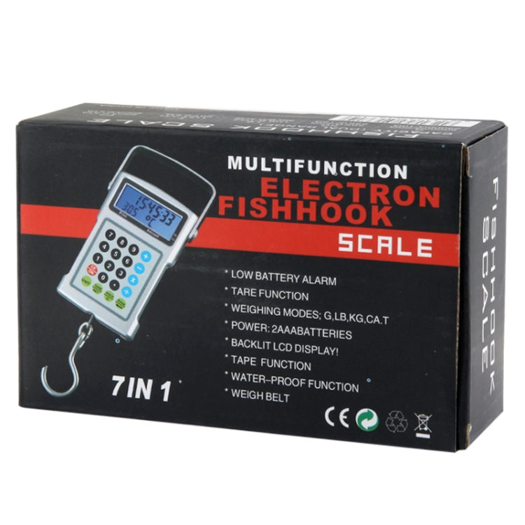 Bilancia elettronica multifunzione 7 in 1 (50 kg/20 g), 7 in 1 50kgx10g