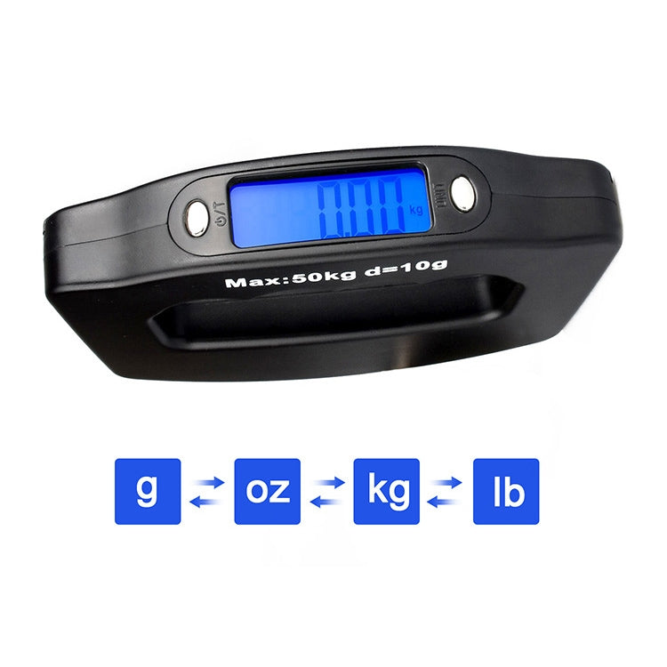 Bilancia elettronica per bagagli da viaggio da 50 kg, 50kg