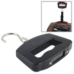 Bilancia elettronica con gancio per bagagli da viaggio LCD da 50 kg x 10 g, 50kgx10g